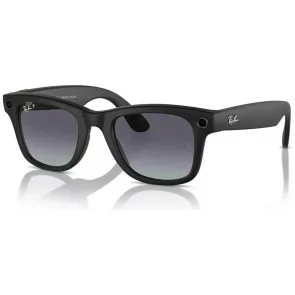 Смарт-очки Ray-Ban Meta Wayfarer Matte Black Frame Graphite Lenses (RW4006 601ST3 50-22) (Уценка)