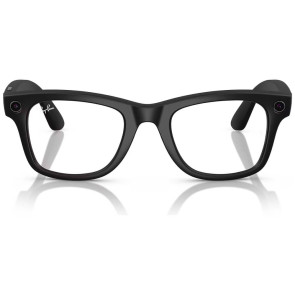 Смарт-очки Ray-Ban Meta Wayfarer Shiny Matte Black/Clear to Graphite Green Transitions (RW4006 601S1M 50-22)