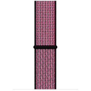 Ремешок Apple Watch 44mm Pink Blast/True Berry Nike Sport Loop (MWU42)