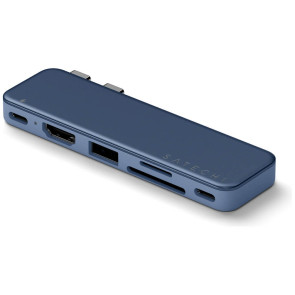 Хаб Satechi USB-C Snap Hub Multiport Adapter Indigo (ST-HUSNB)