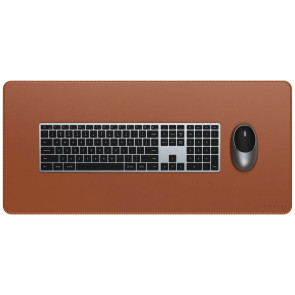 Коврик Satechi Vegan Leather Premium Desk Mat Brown (ST-LPDMN)
