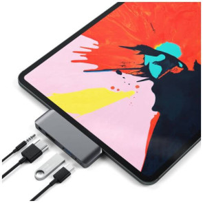 Хаб Satechi Aluminum Type-C Mobile Pro Hub Space Gray (ST-TCMPHM)