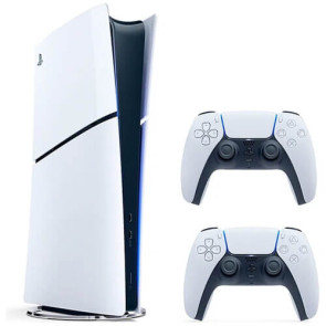 Sony PlayStation 5 Slim Digital Edition 825GB + DualSense Wireless Controller (1000042066)