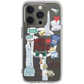 Чехол-накладка Switcheasy City M for iPhone 15 Pro New York (SPH56P186NY23)