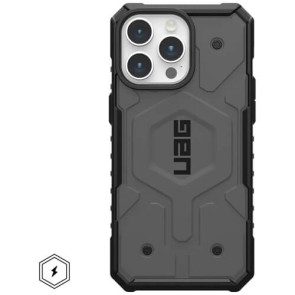 Чехол-накладка UAG for iPhone 15 Pro Pathfinder Magsafe Silver (114281113333)