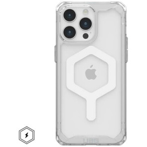 Чехол-накладка UAG for iPhone 15 Pro Plyo Magsafe Ice/White (114286114341)