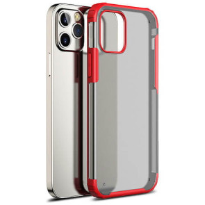 Чехол-накладка WK Design Military Grade Case for iPhone 12 Pro Max Red (WPC-119)