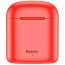 Беспроводные наушники Baseus W09 TWS Red (OPEN BOX)