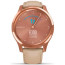 Смарт-часы Garmin Vivomove Luxe Rose Gold Light Sand Leather (010-02241-21)
