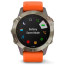 Смарт-часы Garmin Fenix 6 Pro Titanium with Ember Orange Band (010-02158-14/15) ГАРАНТИЯ 3 мес.