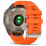 Смарт-часы Garmin Fenix 6 Pro Titanium with Ember Orange Band (010-02158-14/15) ГАРАНТИЯ 3 мес.