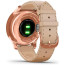Смарт-часы Garmin Vivomove Luxe Rose Gold Light Sand Leather (010-02241-21)