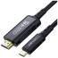 Кабель Acefast USB-C to HDMI Black (C1-10)