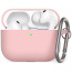 Чехол AhaStyle Colorful Silicone Case for Airpods Pro 3 Pink (CP-WG184-PK)