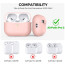 Чехол для наушников AhaStyle Silicone Case for AirPods Pro 2 with strap Pink (X003E43NGX)