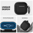 Чехол AhaStyle Silicone Case for Airpods 4 Black (CP-196-BK)