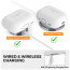Чехол AhaStyle Silicone Case for Airpods Pro 2 with strap White (CP-187-2-C-WE)