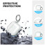 Чехол AhaStyle Transparent TPU Case for Airpods 4 Clear with Cleaning Pen Kit (CP-WG164-CR)