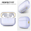 Чехол AhaStyle Transparent TPU Case for Airpods Pro 2 with strap Purple (CP-WG94-J-CPE)