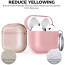 Чехол AhaStyle Transparent TPU Case for Airpods 4/5 Pink (CP-WG164-CPK)