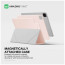 Чехол AmazingThing Matte Pro Mag Folio with Stand for iPad Pro 11''/Air 11'' (2024) Pastel Pink (IPAD11MPMP)