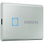 SSD-накопитель Samsung Portable SSD T7 TOUCH 2TB USB 3.2 Type-C (MU-PC2T0S/WW) External Silver UA