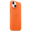 Чехол-накладка Apple iPhone 14 Plus Leather Case with MagSafe Orange (MPPF3)