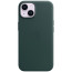 Чехол-накладка Apple iPhone 14 Leather Case with MagSafe Forest Green (MPP53)