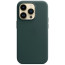Чехол-накладка Apple iPhone 14 Pro Leather Case with MagSafe Forest Green (MPPH3)