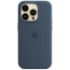 Чехол-накладка Apple iPhone 14 Pro Max Silicone Case with MagSafe Storm Blue (MPTQ3)