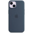 Чехол-накладка Apple iPhone 14 Plus Silicone Case with MagSafe Storm Blue (MPT53)