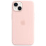 Чехол-накладка Apple iPhone 14 Silicone Case with MagSafe Chalk Pink (MPRX3)
