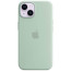 Чехол-накладка Apple iPhone 14 Plus Silicone Case with MagSafe Succulent (MPTC3)