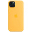 Чехол-накладка Apple iPhone 15 Silicone Case with MagSafe Sunshine (MWNA3)
