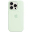 Чехол-накладка Apple iPhone 15 Pro Silicone Case with MagSafe Soft Mint (MWNL3)