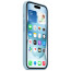 Чехол-накладка Apple iPhone 15 Silicone Case with MagSafe Light Blue (MWND3)