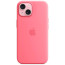 Чехол-накладка Apple iPhone 15 Plus Silicone Case with MagSafe Pink (MWNE3)