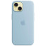 Чехол-накладка Apple iPhone 15 Silicone Case with MagSafe Light Blue (MWND3)