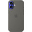 Чехол-накладка Apple iPhone 16 Silicone Case with MagSafe Stone Gray (MYY33)