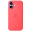Чехол-накладка Apple iPhone 17 Silicone Case with MagSafe Bright Guava (MHVQ4)