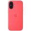Чехол-накладка Apple iPhone 17 Silicone Case with MagSafe Bright Guava (MHVQ4)