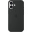 Чехол-накладка Apple iPhone 16 Silicone Case with MagSafe Black (MYY13)