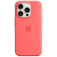 Чехол-накладка Apple iPhone 15 Pro Max Silicone Case with MagSafe Guava (MT1V3)