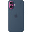 Чехол-накладка Apple iPhone 16 Plus Silicone Case with MagSafe Denim (MYYA3)