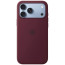 Чехол Apple iPhone 18 Pro Max Silicone Case with MagSafe Burgundy (MK914)