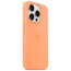 Чехол-накладка Apple iPhone 15 Pro Max Silicone Case with MagSafe Orange Sorbet (MT1W3)