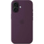 Чехол-накладка Apple iPhone 16 Silicone Case with MagSafe Plum (MYY43)