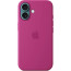 Чехол-накладка Apple iPhone 16 Silicone Case with MagSafe Fuchsia (MYY53)
