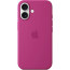 Чехол-накладка Apple iPhone 16 Silicone Case with MagSafe Fuchsia (MYY53)