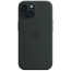Чехол-накладка Apple iPhone 15 Plus Silicone Case with MagSafe Black (MT103)